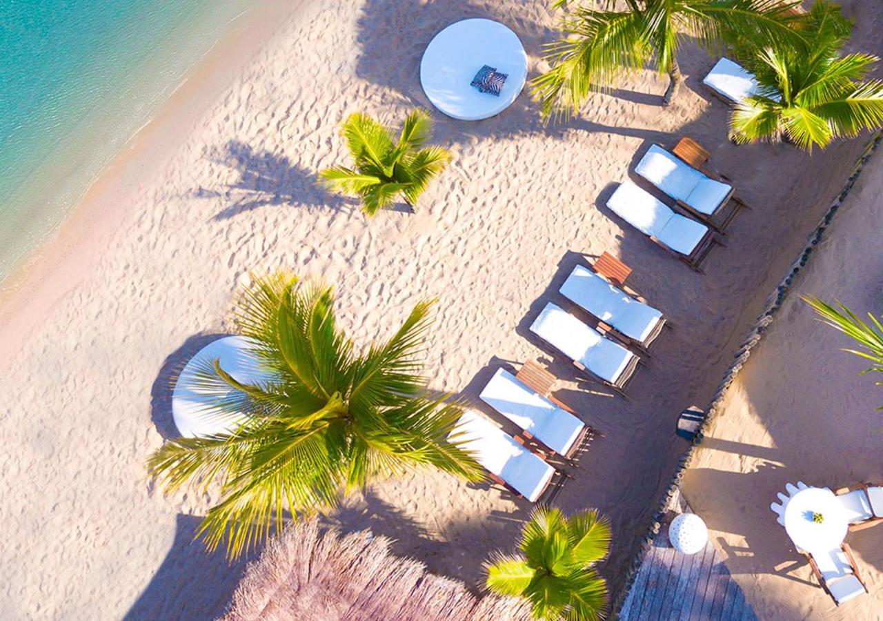 Dpny海滩水疗酒店 伊利亚贝拉 外观 照片 Aerial view of the beach at the resort