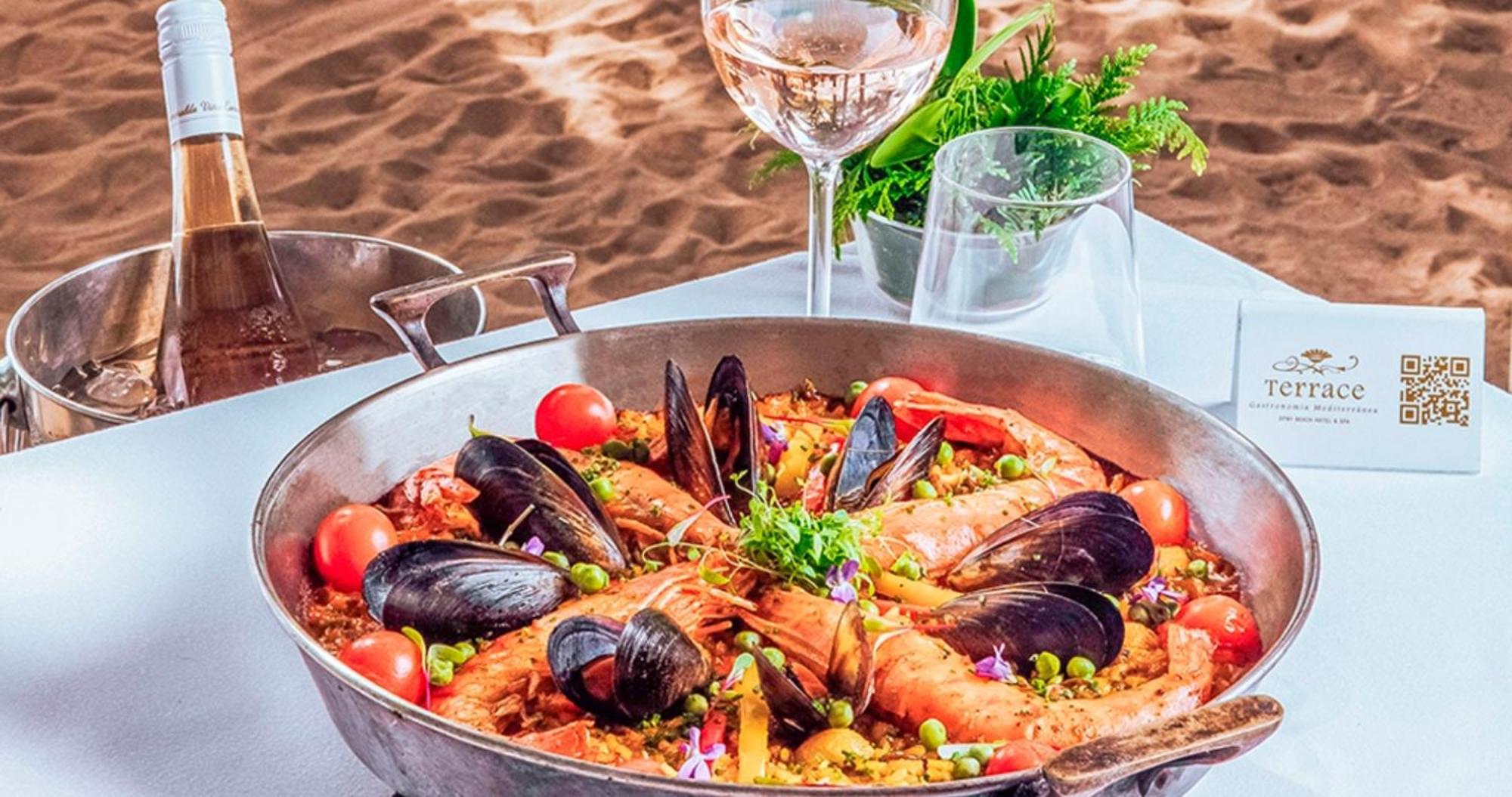 Dpny海滩水疗酒店 伊利亚贝拉 外观 照片 Paella